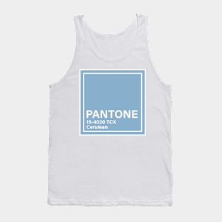 pantone 15-4020 TCX Cerulean Tank Top